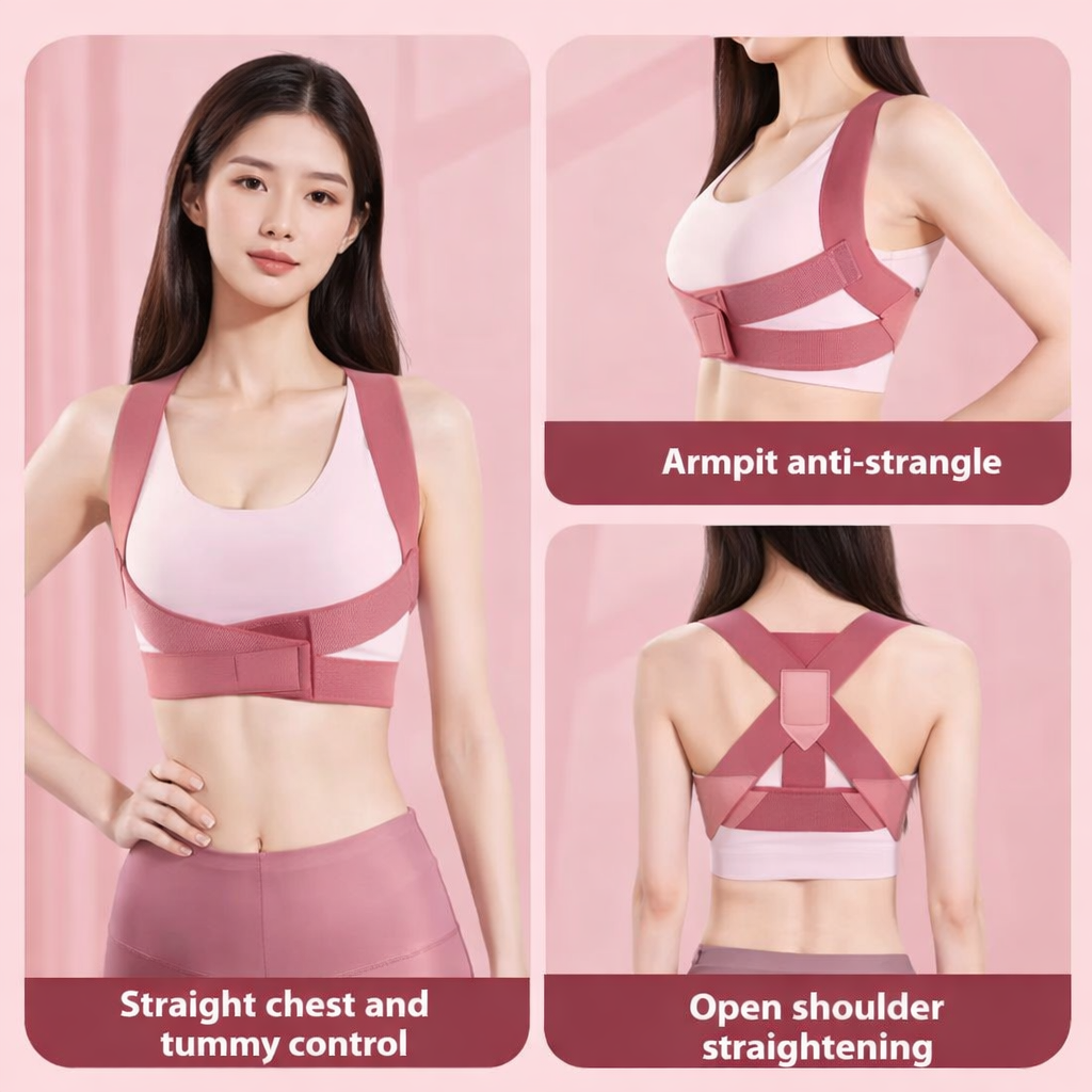 Invisible Posture Corrector Belt for Women Back Support Confidence Boost