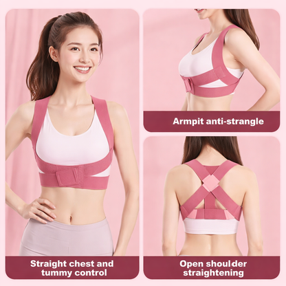 Invisible Posture Corrector Belt for Women Back Support Confidence Boost