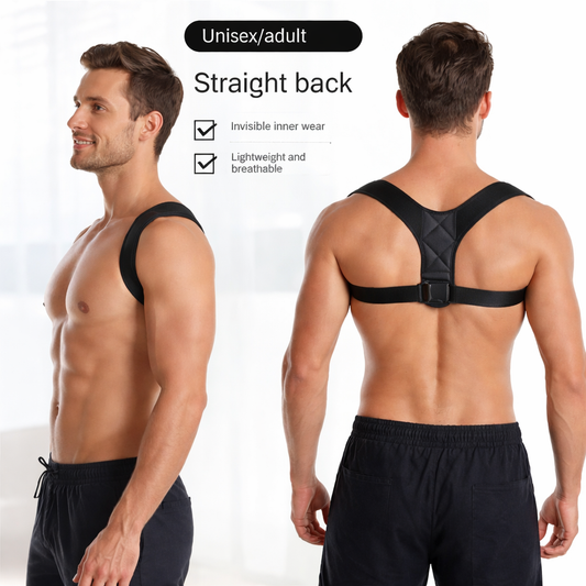Posture Corrector Belt – Improve Posture & Prevent Hunchback (Unisex, Breathable)
