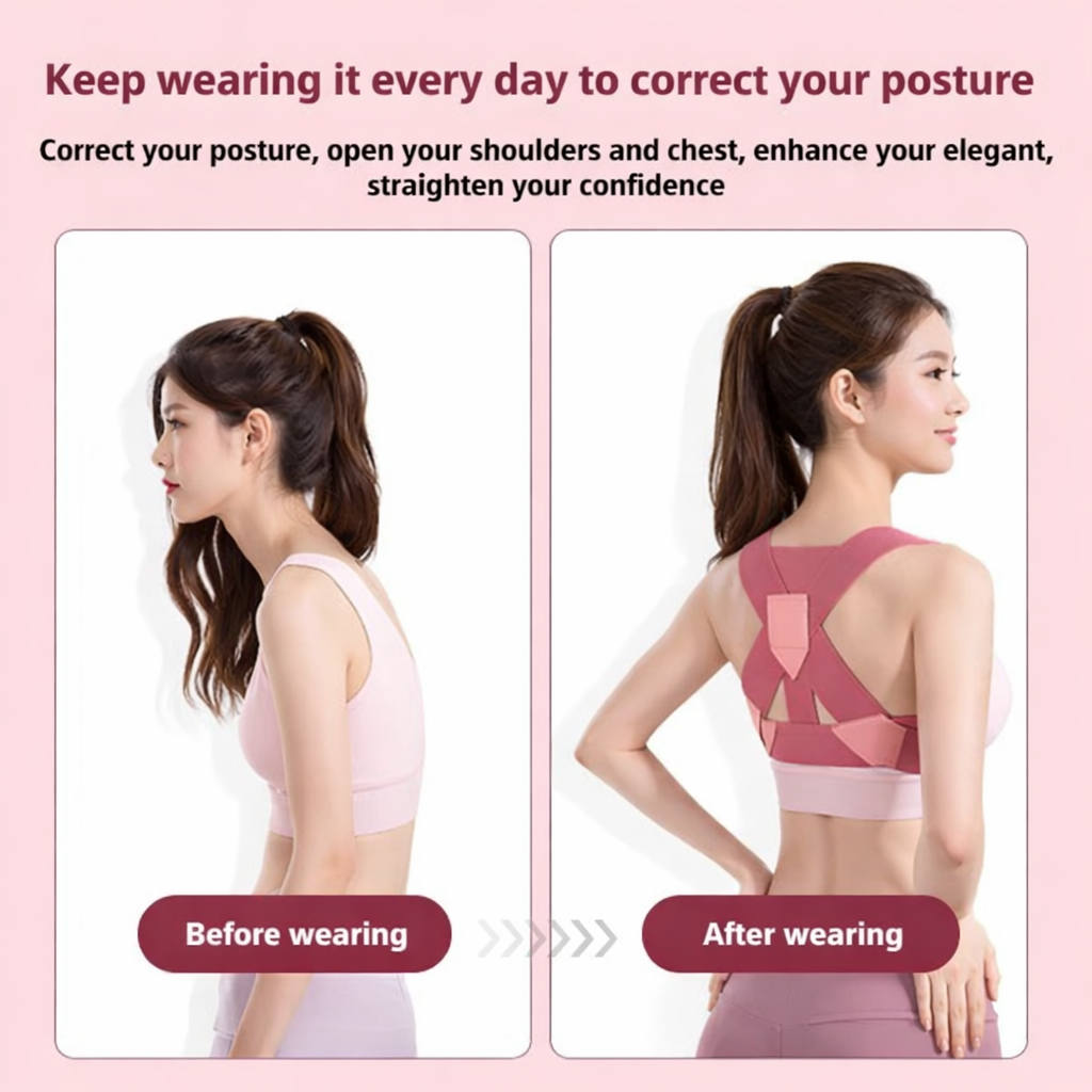 Invisible Posture Corrector Belt for Women Back Support Confidence Boost
