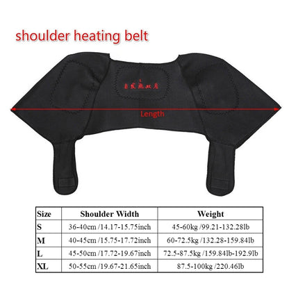 Double Shoulder Support Brace Relieves Pain Stabilizes Joints Comfort Fit