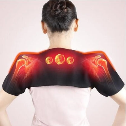Double Shoulder Support Brace Relieves Pain Stabilizes Joints Comfort Fit