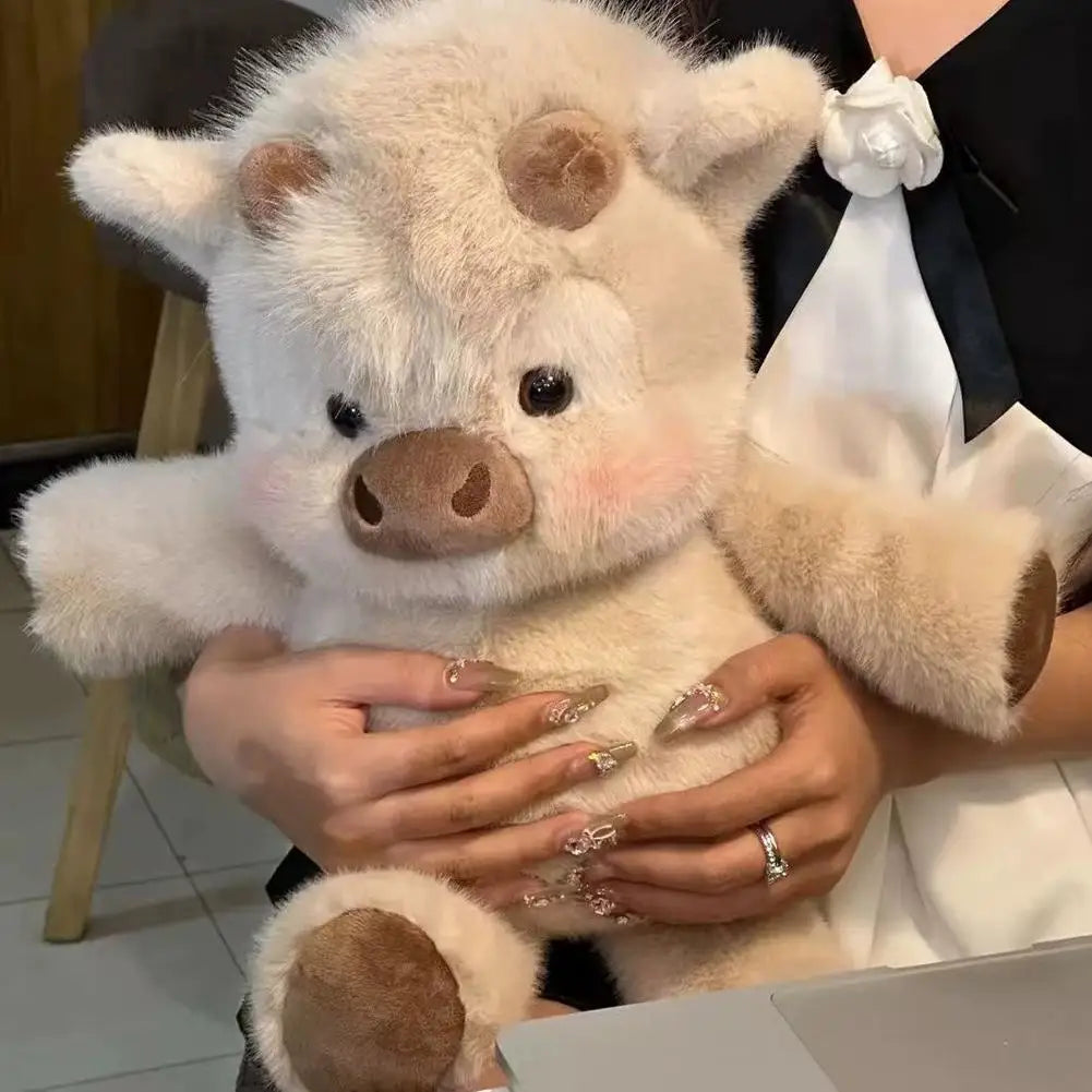 Cute Running Pig Plush Toy – Soft Stuffed Animal Pillow, Kawaii Pig Plushie Gift for Kids & Adults, 17.7 Inch