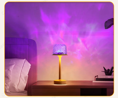 Mushroom Lamp with Water Ripple Glow – Create a Dreamy, Cozy Atmosphere Anywhere ✨