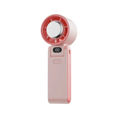 Powerful Cooling in Your Pocket – 100-Speed Turbo Handheld Fan with Ice-Cooling Touch.