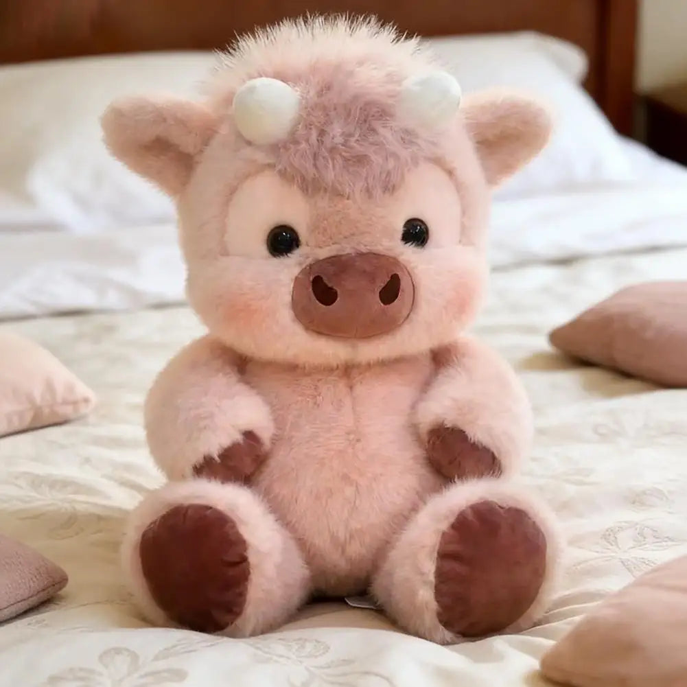 Cute Running Pig Plush Toy – Soft Stuffed Animal Pillow, Kawaii Pig Plushie Gift for Kids & Adults, 17.7 Inch