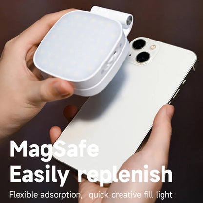 Magnetic Selfie Light with Mirror for Vlogging
