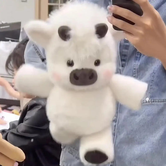 Cute Running Pig Plush Toy – Soft Stuffed Animal Pillow, Kawaii Pig Plushie Gift for Kids & Adults, 17.7 Inch
