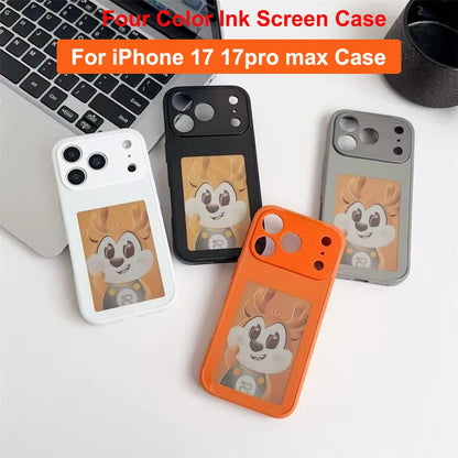 Smart E-Ink NFC Phone Case (iPhone 17 Pro Max) – Wireless Mirroring, No Battery