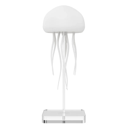 Glow with Magic: RGB Jellyfish Night Light, Voice-Controlled, USB-C Rechargeable Ambience Lamp