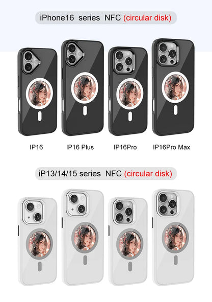 2.53 inches E-ink phone case photos Display Wireless transmission DIY screen for iphone 16