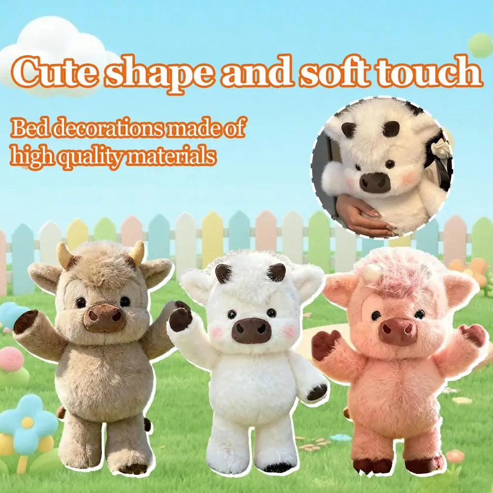 Cute Running Pig Plush Toy – Soft Stuffed Animal Pillow, Kawaii Pig Plushie Gift for Kids & Adults, 17.7 Inch