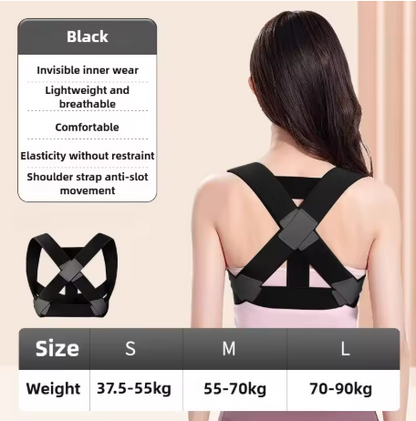 Invisible Posture Corrector Belt for Women Back Support Confidence Boost
