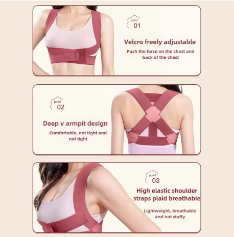 Invisible Posture Corrector Belt for Women Back Support Confidence Boost