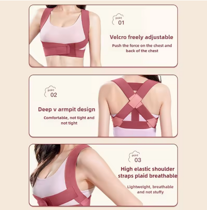 Invisible Posture Corrector Belt for Women Back Support Confidence Boost