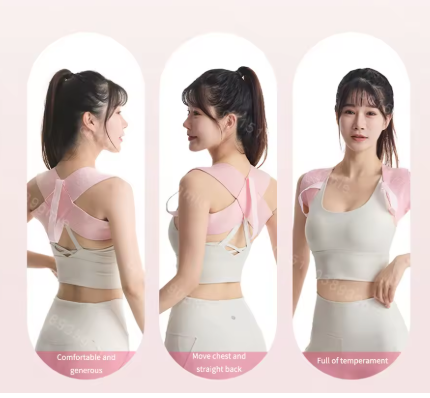 Open Back Beltfitness Bench Press Shoulder Training Beltassistive Beltpush Up Chest Straight Back Corrective Belt Anti Hunchback