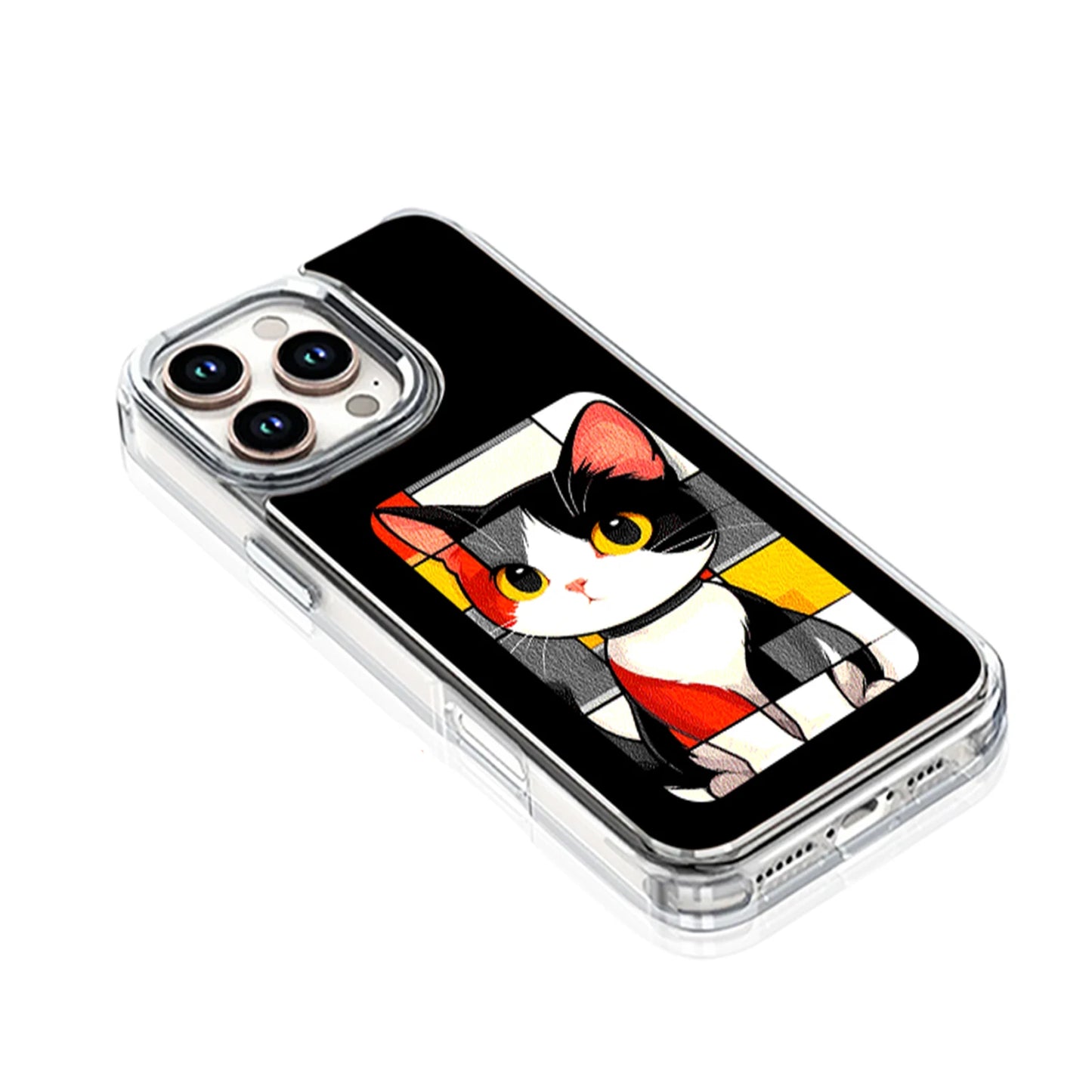 NFC phone Case Cover E-ink Screen Image Transmission For 16 Pro MAX  DIY Cases