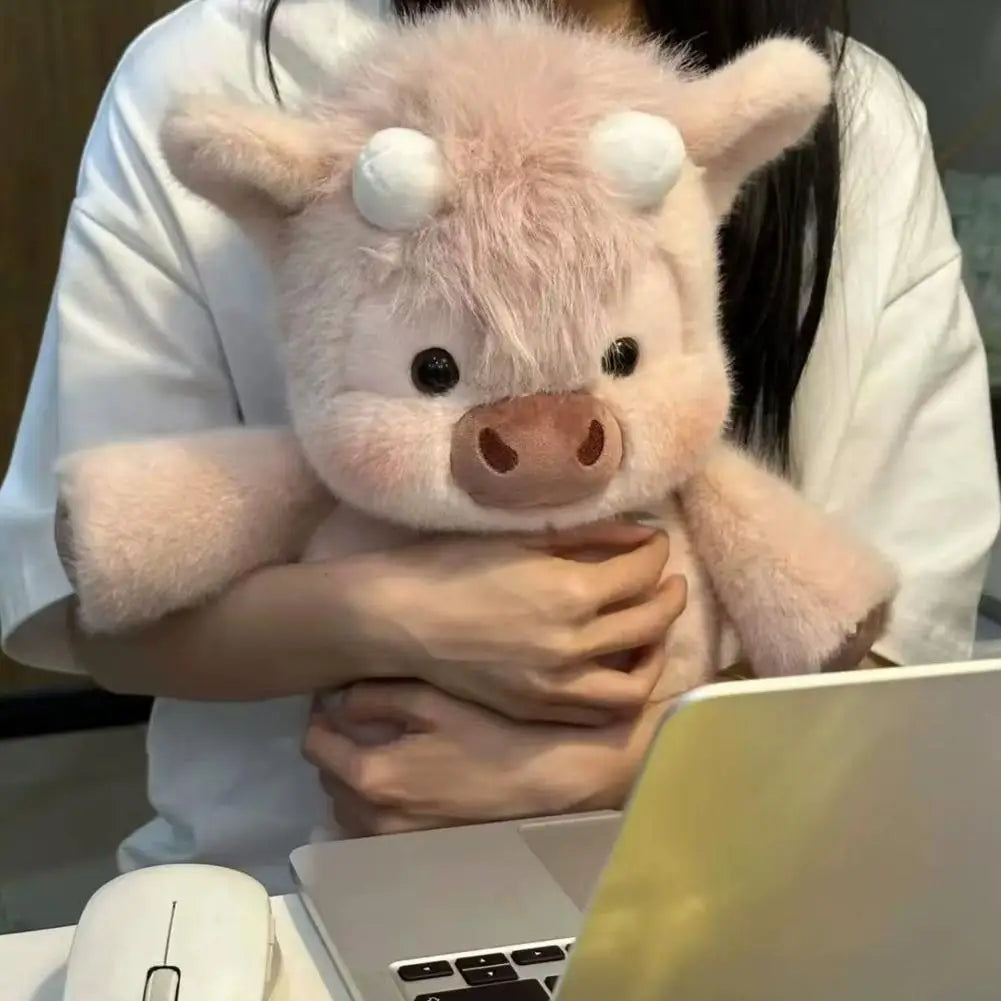 Cute Running Pig Plush Toy – Soft Stuffed Animal Pillow, Kawaii Pig Plushie Gift for Kids & Adults, 17.7 Inch