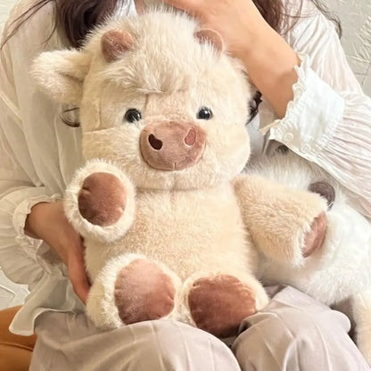 Cute Running Pig Plush Toy – Soft Stuffed Animal Pillow, Kawaii Pig Plushie Gift for Kids & Adults, 17.7 Inch