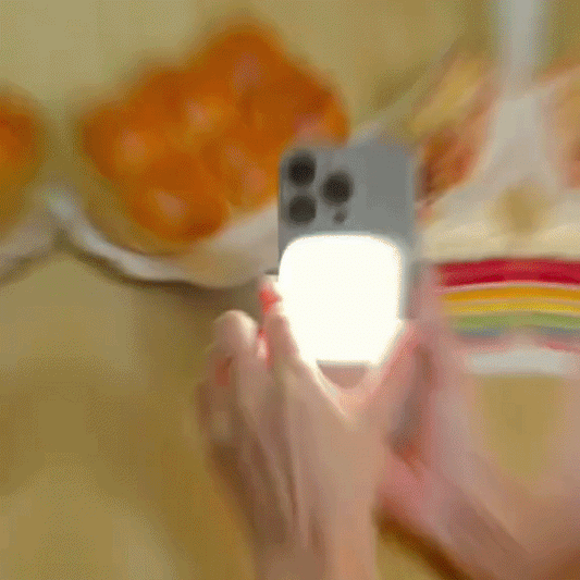 Magnetic Selfie Light with Mirror for Vlogging
