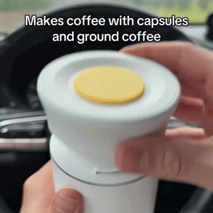 Portable Espresso Machine, 3-in-1 Capsule & Ground Coffee Maker for Travel, Car & Home